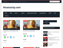 Tablet Screenshot of musicocity.com